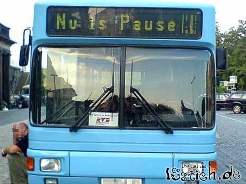 Nu is Pause