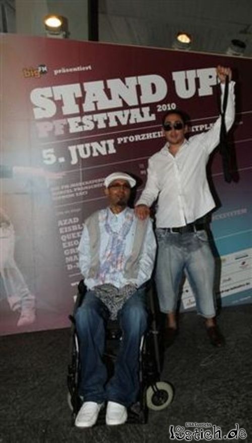 Rollstuhlfahrer - Steh auf Konzert Rollstuhlfahrer - Steh auf Konzert