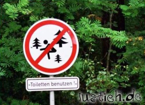 Kacken im Wald Kacken im Wald