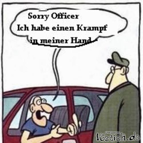 Krampf in der Hand Bild lustich.de