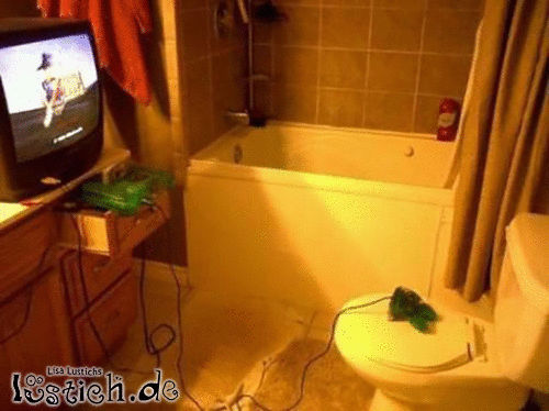 Ein cooles Badezimmer Bild - lustich.de