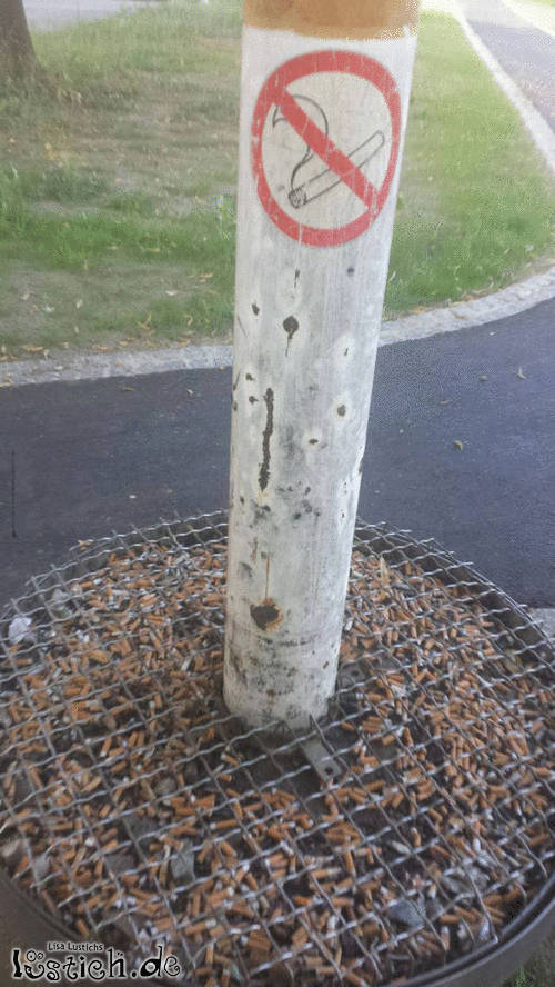 Nicht rauchen