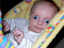 Baby macht große Augen
