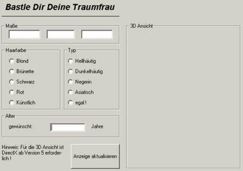 Traumfrau-Generator